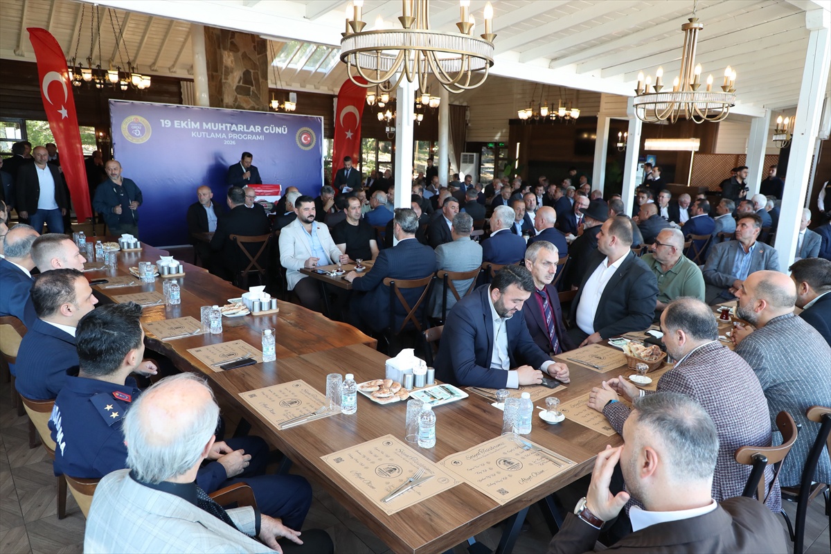 Ordu Valisi Erol, Fatsa'da muhtarların 19 Ekim Muhtarlar Günü'nü kutladı