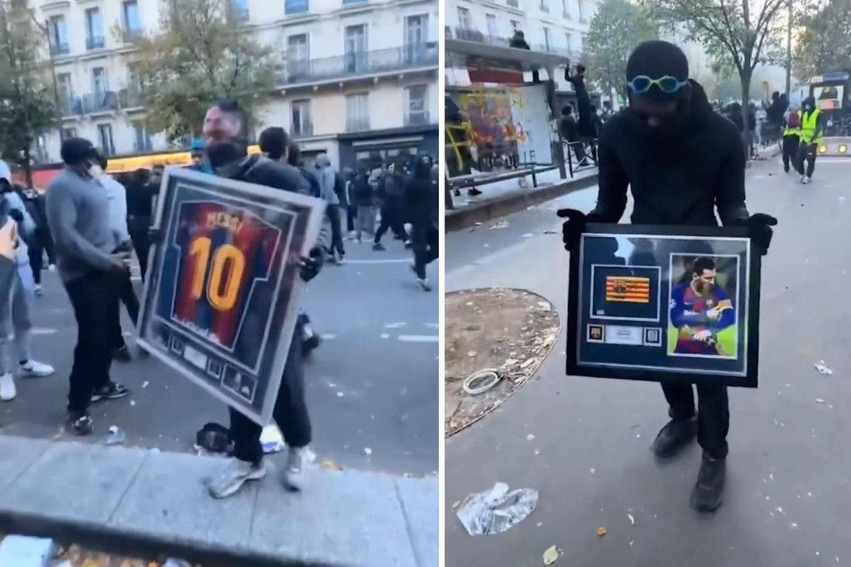 Paris’teki yağmada Messi imzalı servet değerindeki ürünleri çaldılar