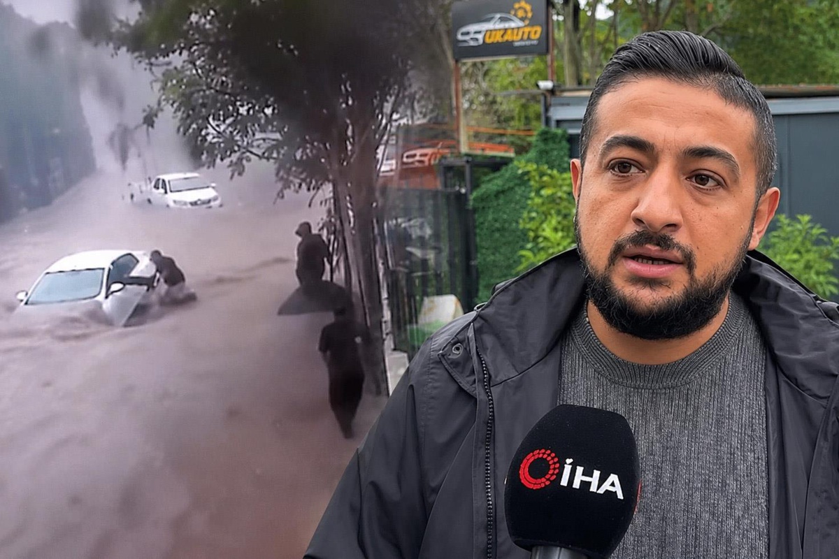 Bir saniye bile düşünmedi! Selde her şeyini kaybeden esnaftan insanlık dersi
