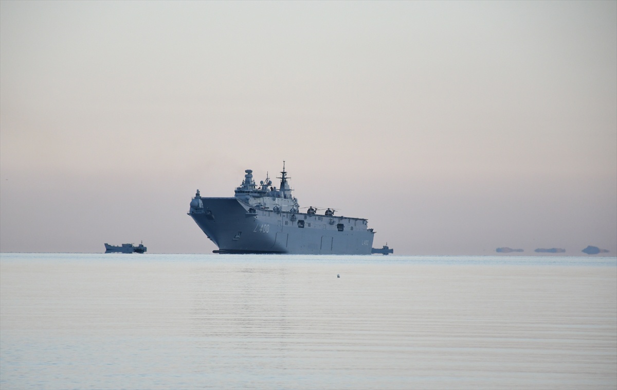 TCG Anadolu, Neptune Strike 2026'nın son aşamasında Arnavutluk'ta yer aldı