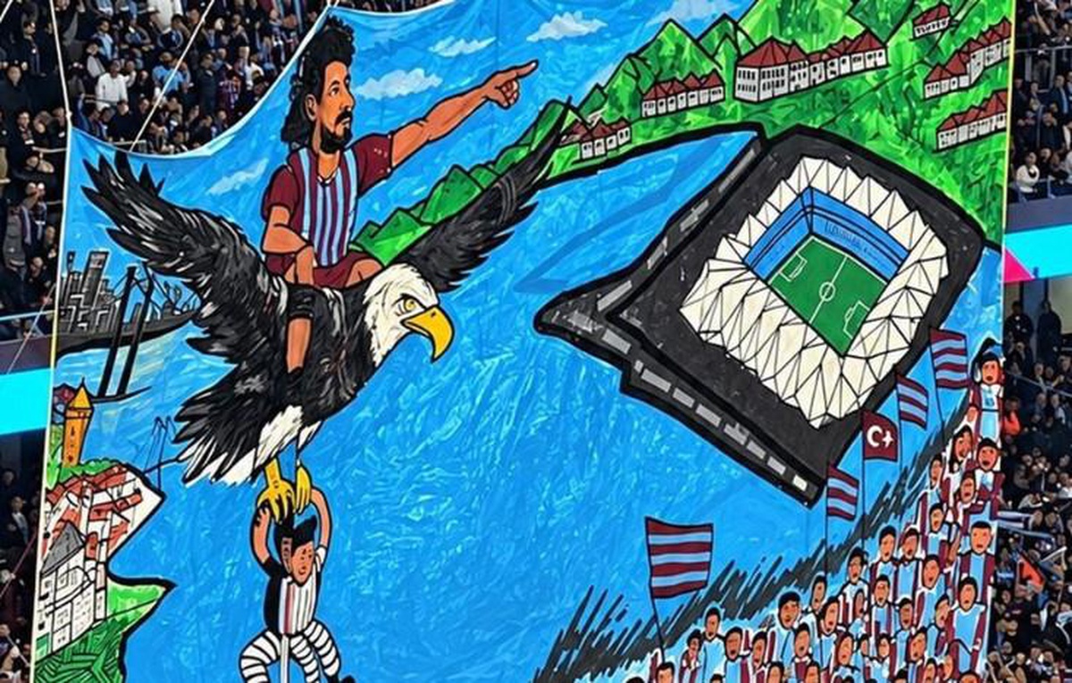 Trabzonspor Salah koreografisinde ne var, Trabzonspor Salah koreografisi neden tepki çekti?