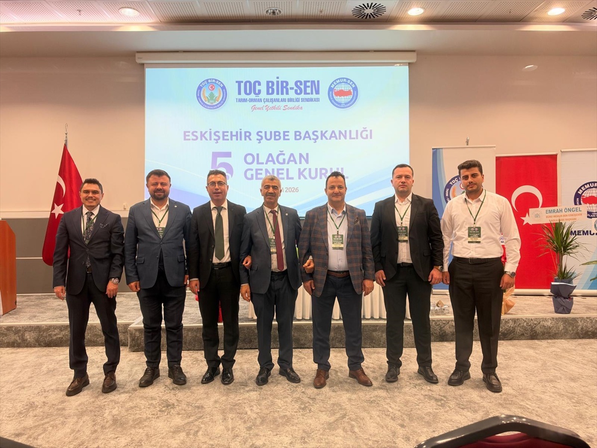 Yüksel Karabağ, Toç Bir-Sen Eskişehir Şubesi başkanlığına yeniden seçildi