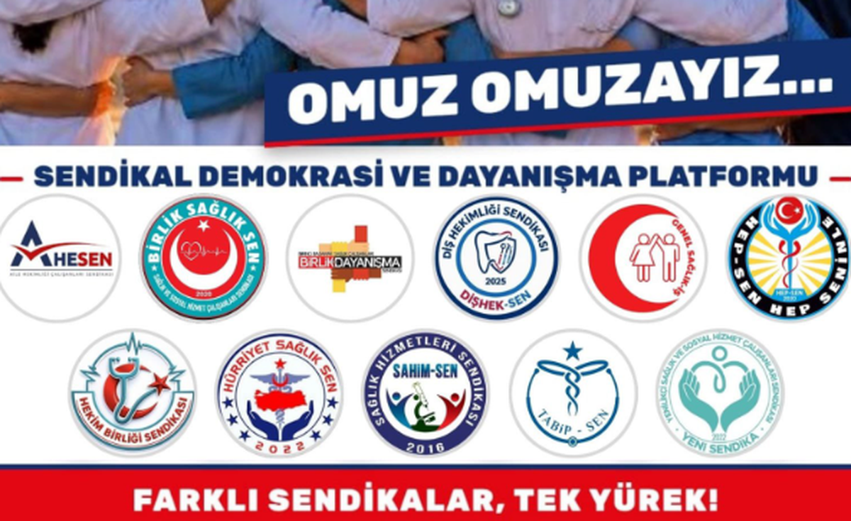 11 sendika, Sendikal Demokrasi ve Dayanışma Platformu'nda birleşti