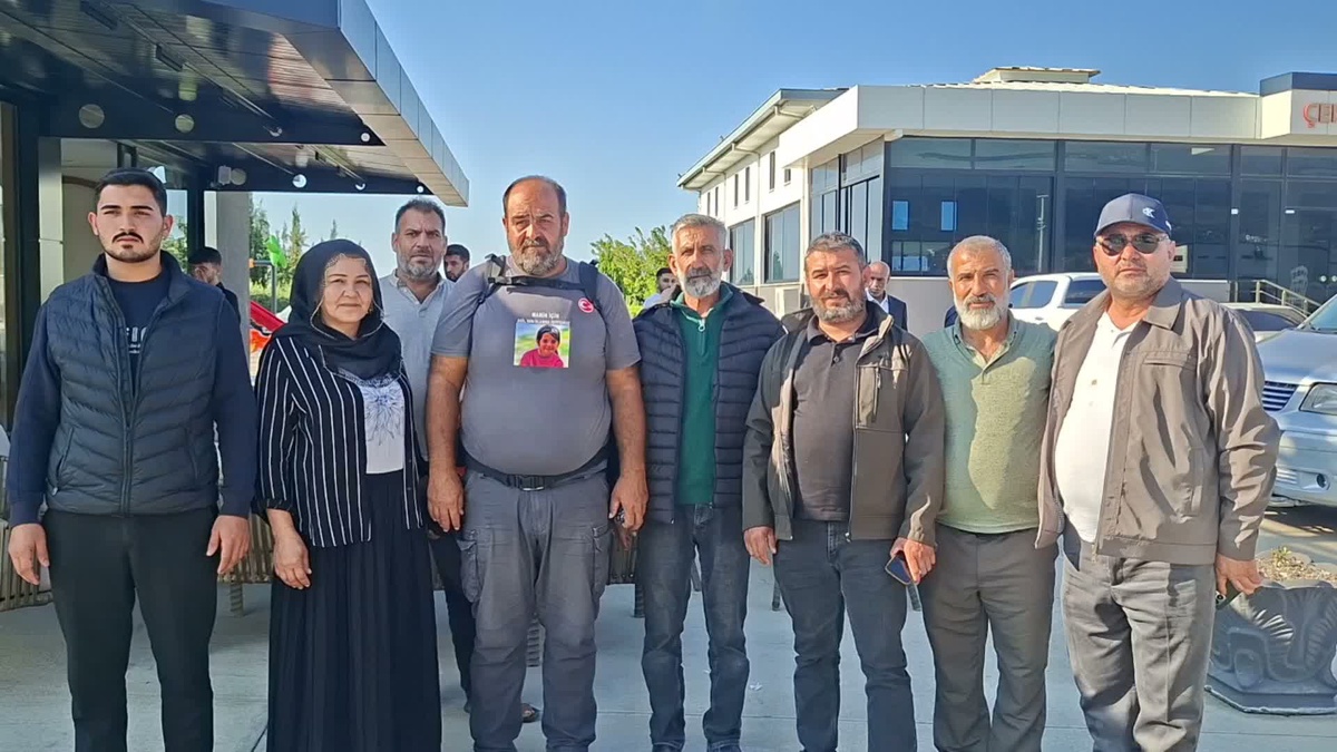 Arif Güran, adalet yürüyüşünün 32. gününde Osmaniye'ye ulaştı