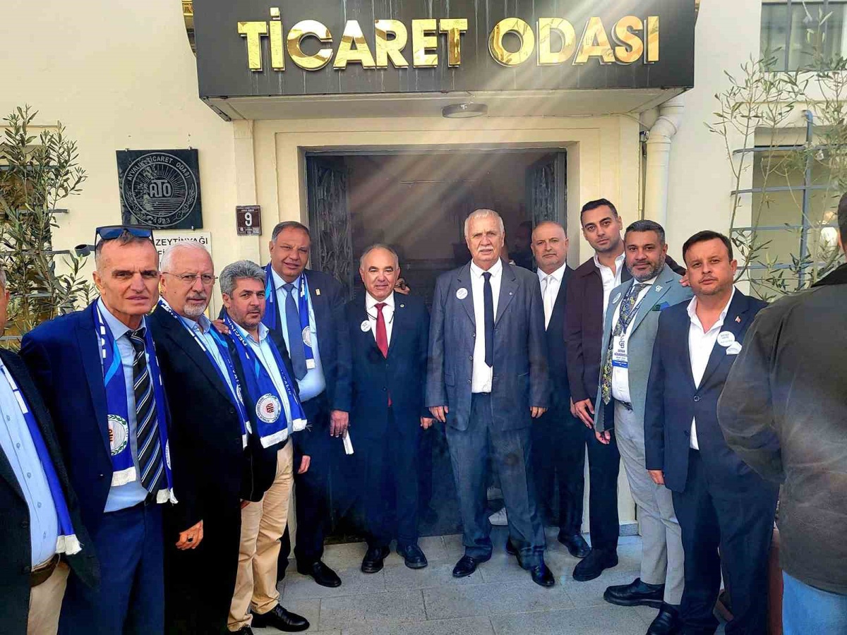 Balıkesir Ayvalık'ta Ayvalık Ticaret Odası seçimlerinde 9 komitede oy verme başladı