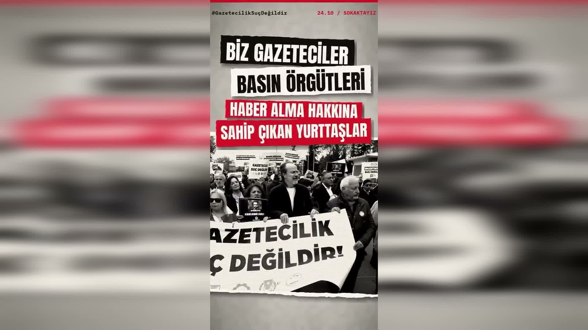 Basın meslek örgütleri 24 Ekim'de birçok ilde sansüre karşı eylem yapacak