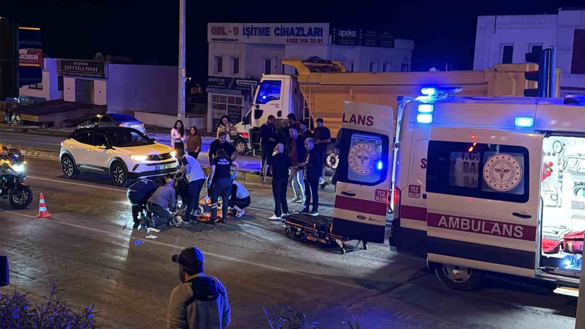 Bodrum'da motosikletin çarptığı 79 yaşındaki kadın hayatını kaybetti