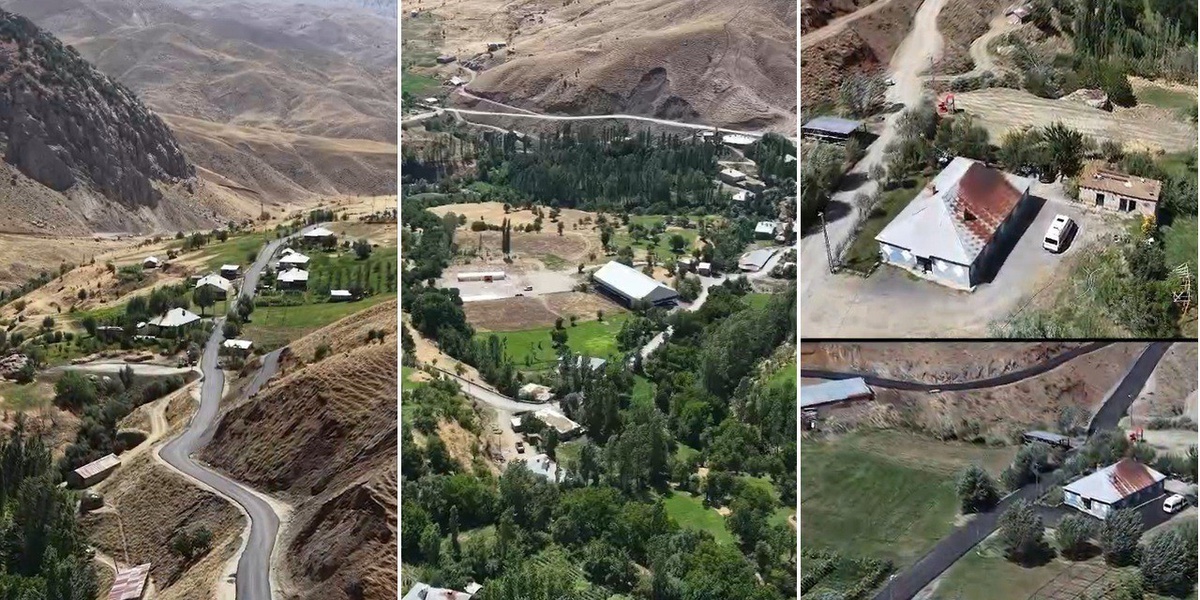 Hakkari İl Özel İdaresi Geçitli köyünde 12 kilometrelik yolu BSK ile kapladı
