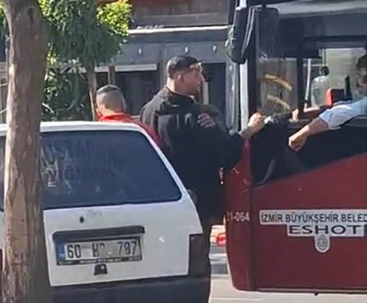 İzmir'de ESHOT şoförüne saldırı girişiminde bulunan sürücüye 180 bin TL ceza kesildi