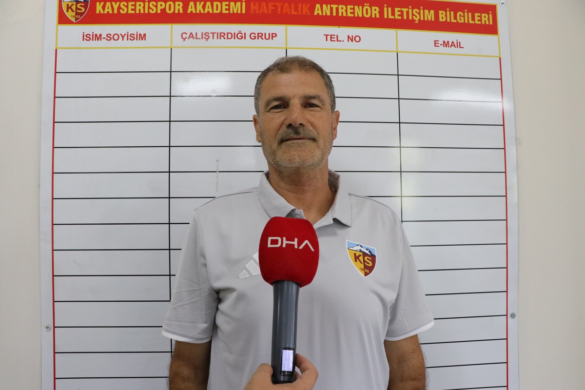Kayserispor altyapısı şehrin çocuklarını milli takımlara kazandırmayı hedefliyor