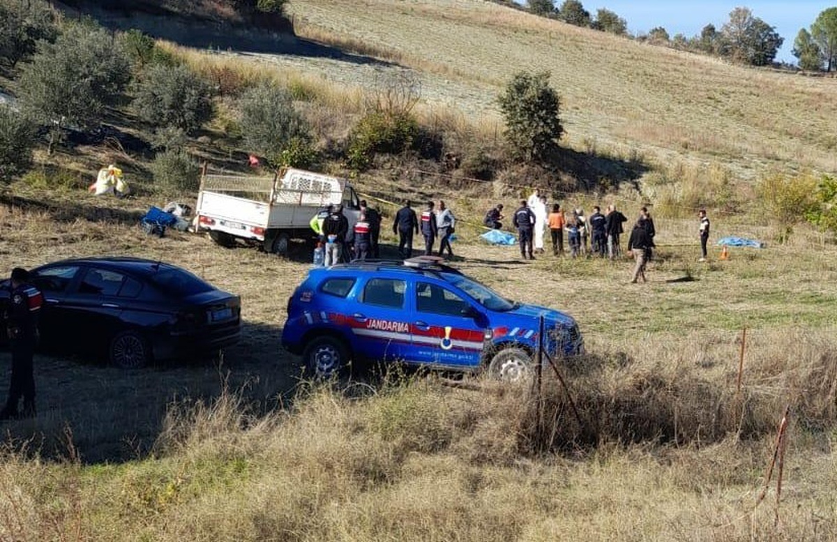 Manisa Gördes'te tarlada av tüfeğiyle saldırıda baba ve oğlu öldü