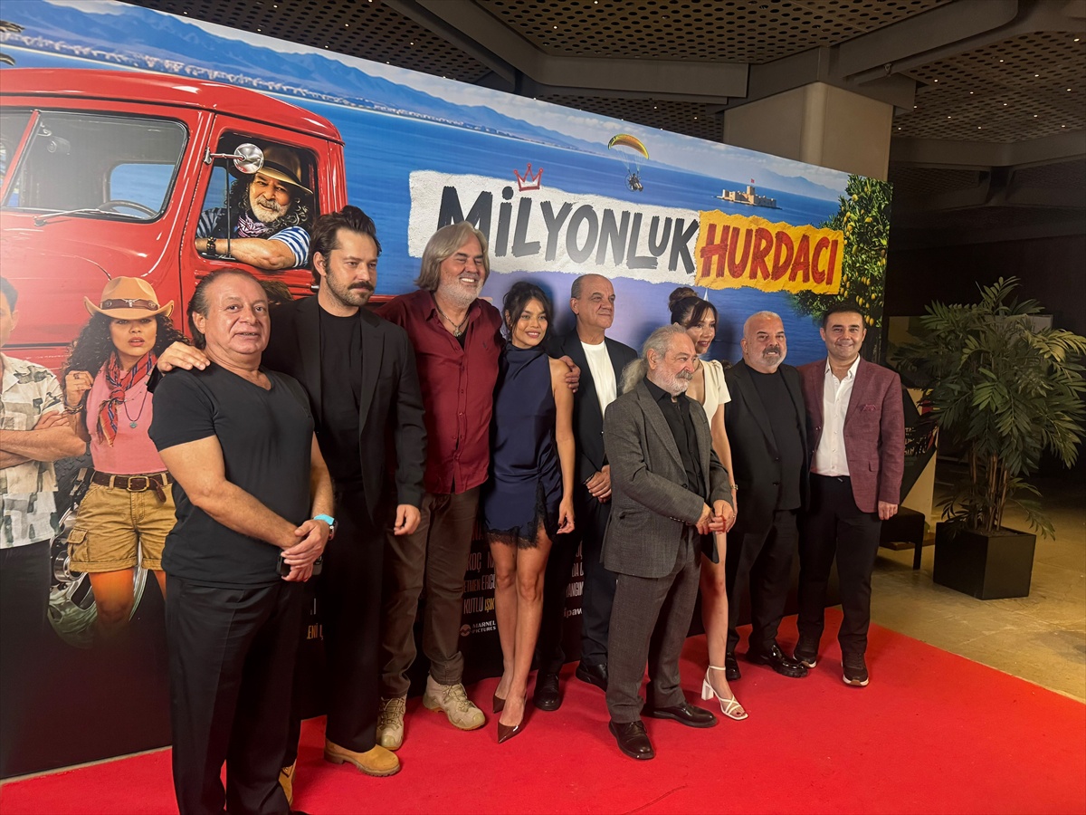 Milyonluk Hurdacı'nın galası yapıldı, film 23 Ekim'de vizyona girecek