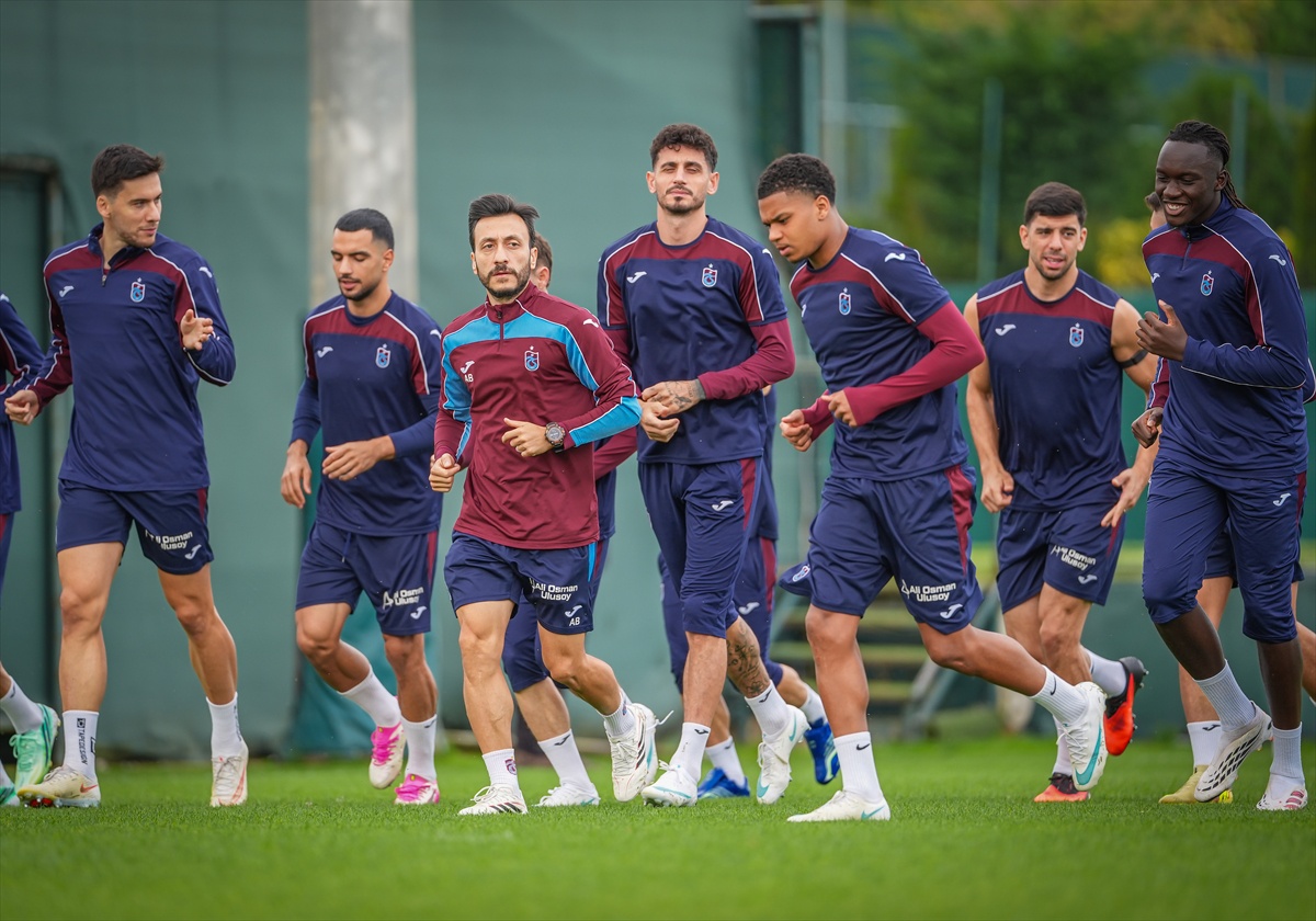 Trabzonspor, Thomas Reis yönetiminde Hearts maçı hazırlıklarına başladı