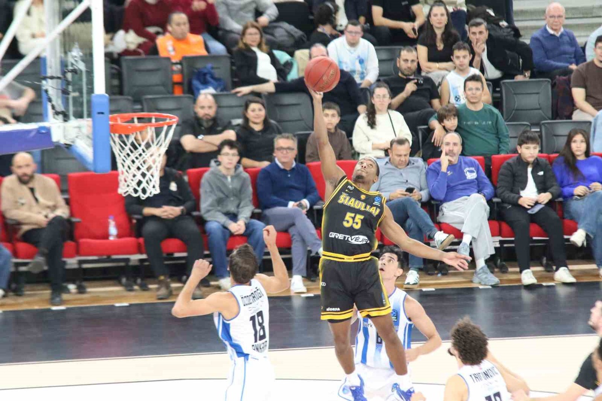 Türk Telekom, EuroCup B Grubu 4. hafta maçında BC Siauliai'ye 94-84 yenildi