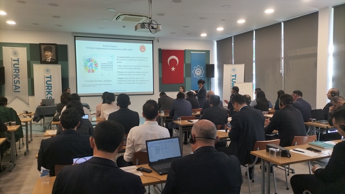 5 ülkeden 43 sayıştay temsilcisi Manavgat'ta denetim deneyimi paylaştı