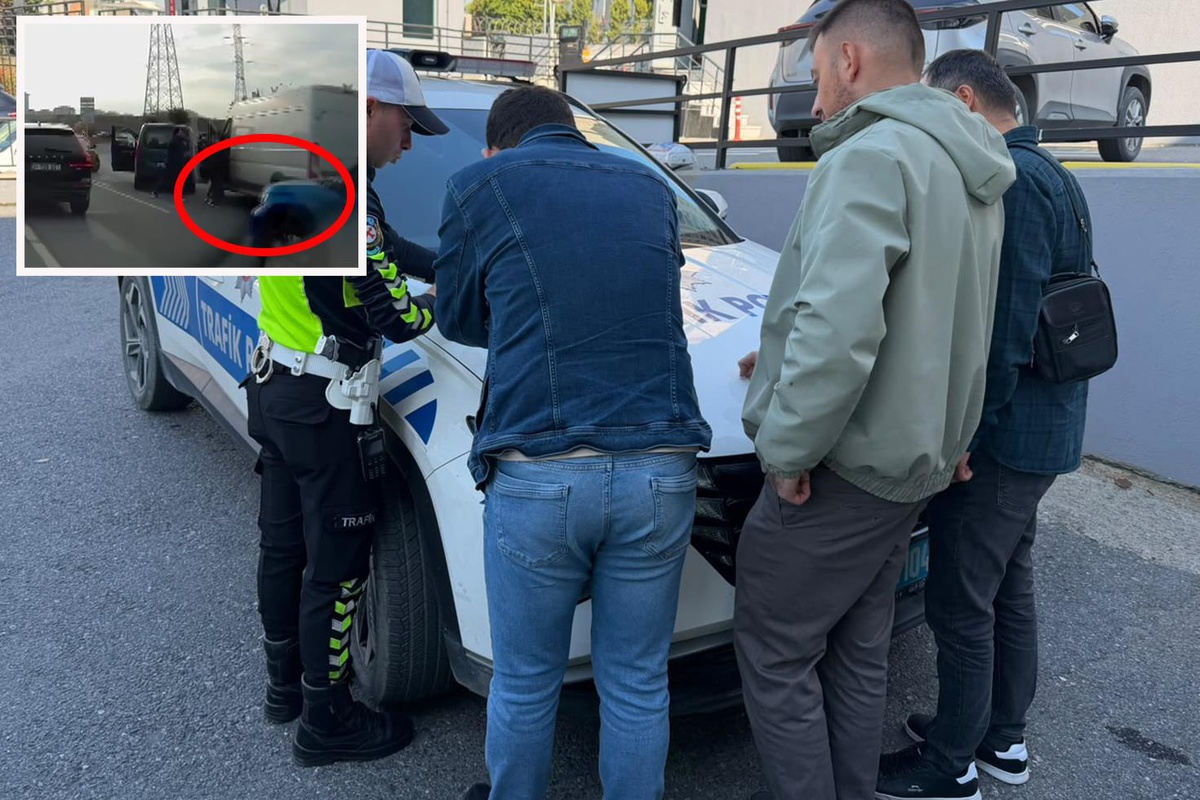 Başakşehir'de araçtan inip kavga eden 2 sürücüye 360 bin lira ceza kesildi