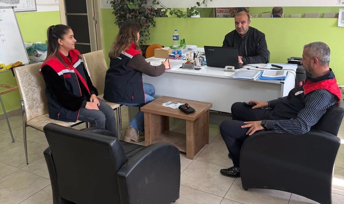 Bayburt'ta danışmanlık ofislerine Tarım ve Orman Müdürlüğünce saha denetimi yapılıyor