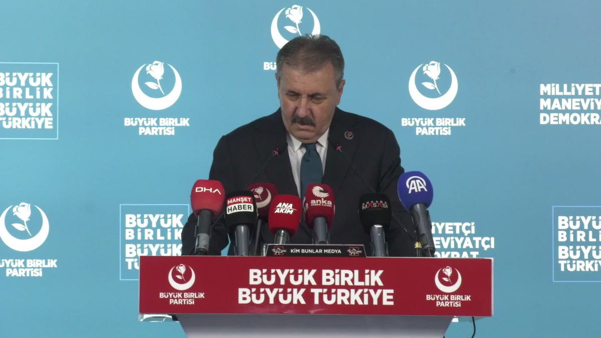 BBP Başkanı Destici, Mekke Ortak Savunma Anlaşması'nda altı endişesini sıraladı