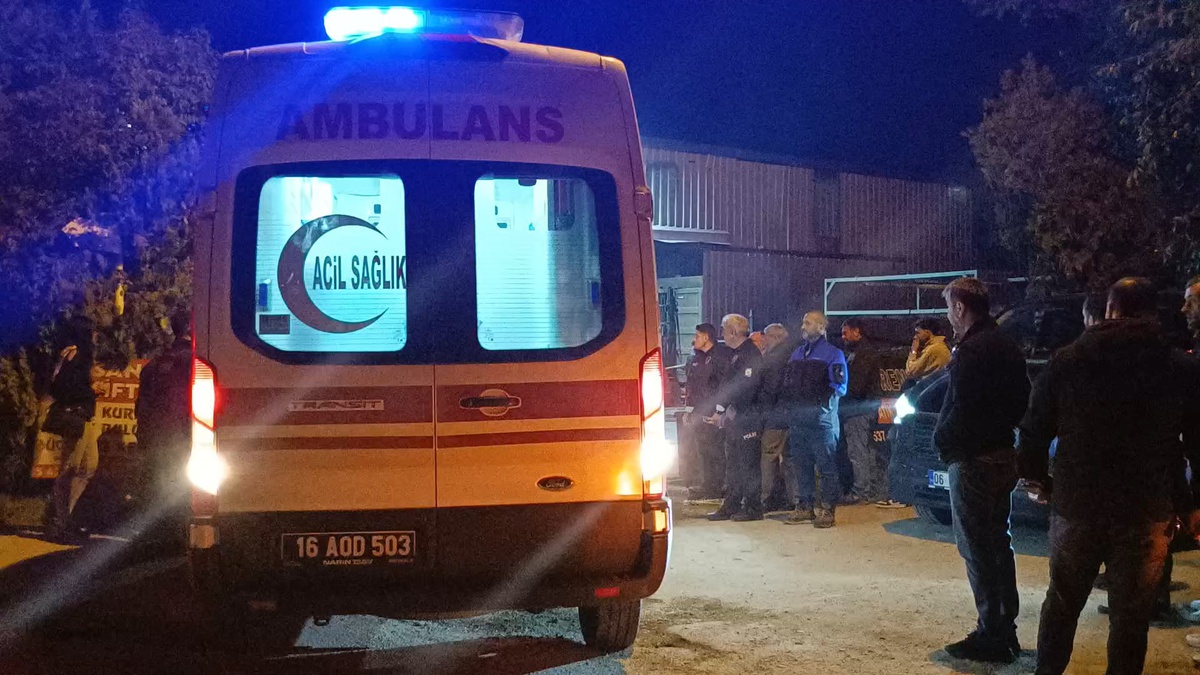 Bursa Nilüfer'de metal boyahanesinde demir bloklar devrildi, Eray Altıntaş öldü