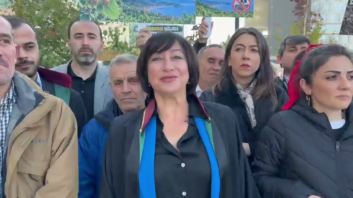 Fatsa'da köylüler maden ruhsatlarının iptali için Ankara 22. İdare Mahkemesi'ne geldi