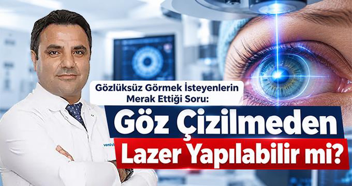 Gözlüksüz Görmek İsteyenlerin Merak Ettiği Soru: Göz Çizilmeden Lazer Yapılabilir mi?