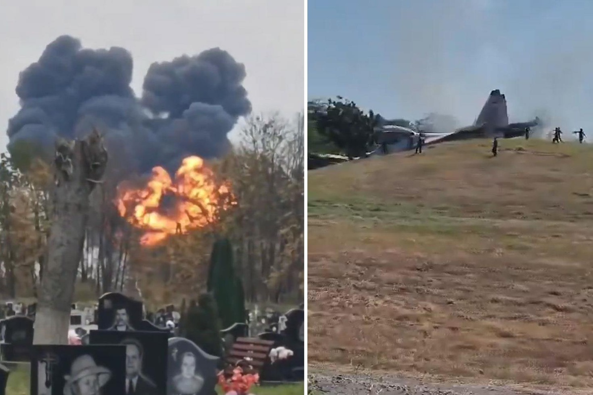 Rusya'da Su-30 savaş uçağı düştü