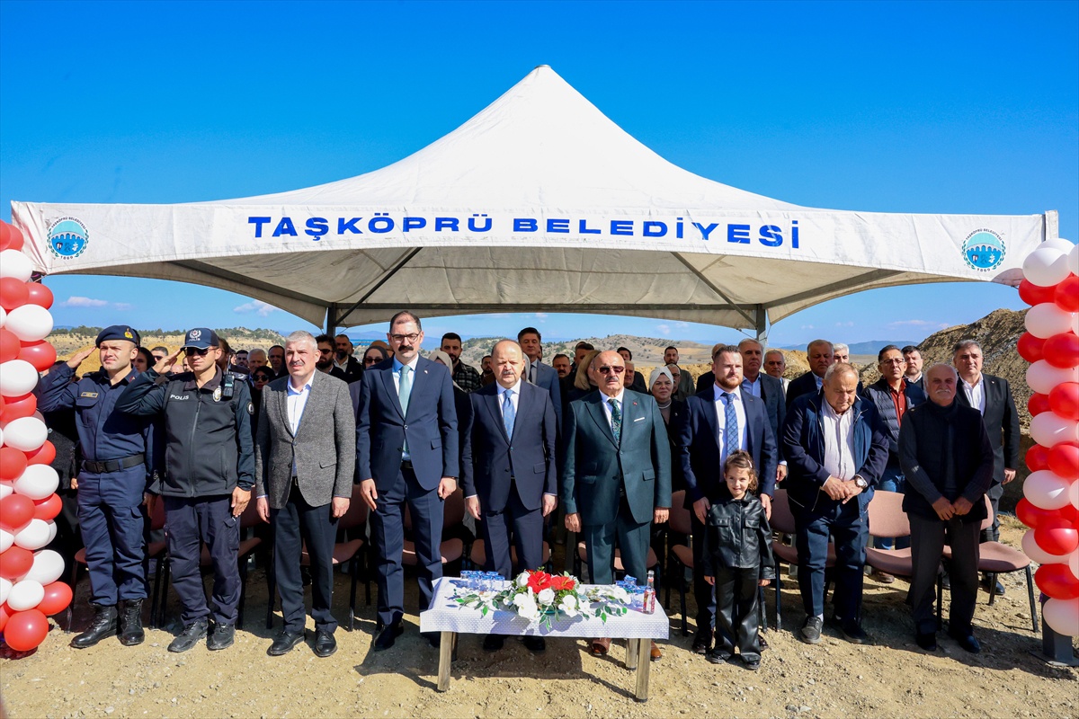 Kastamonu Taşköprü'de 5 milyon avroluk zincir fabrikasının temeli törenle atıldı