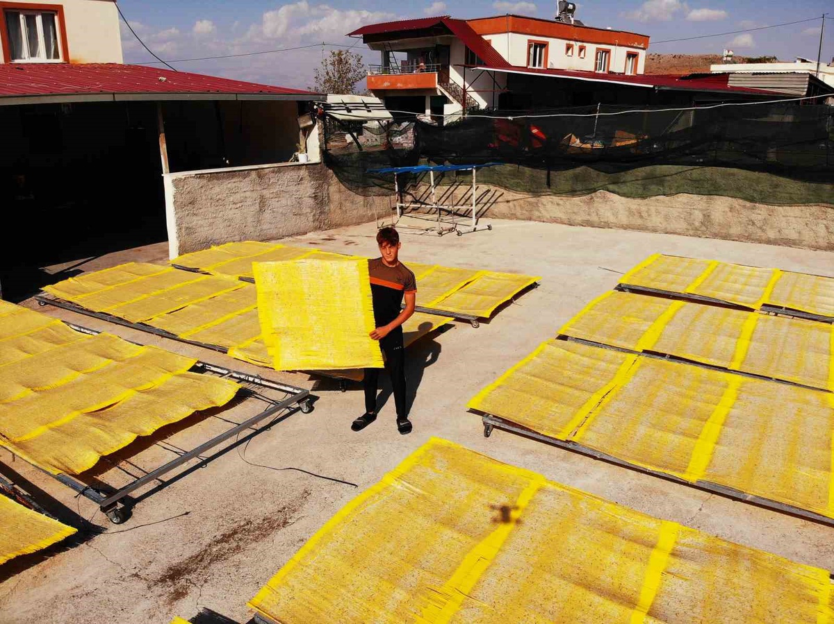 Maraş tarhanasında üretim sezonu 145 işletmede 3 bin 650 tonla tamamlandı