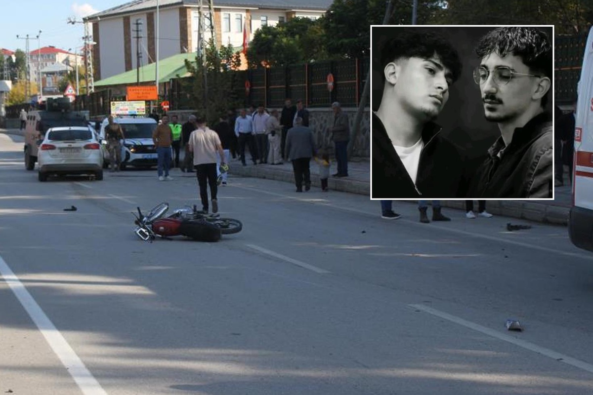 Otomobille motosiklet çarpıştı! 2 kişi olay yerinde can verdi
