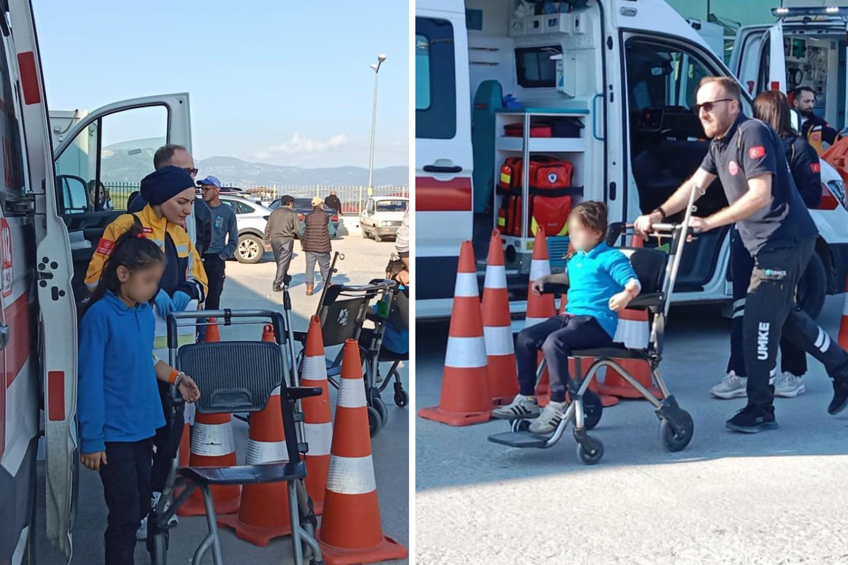 Okulda yedikleri yemek sonrası peş peşe fenalaştılar! 9 öğrenci acillik oldu