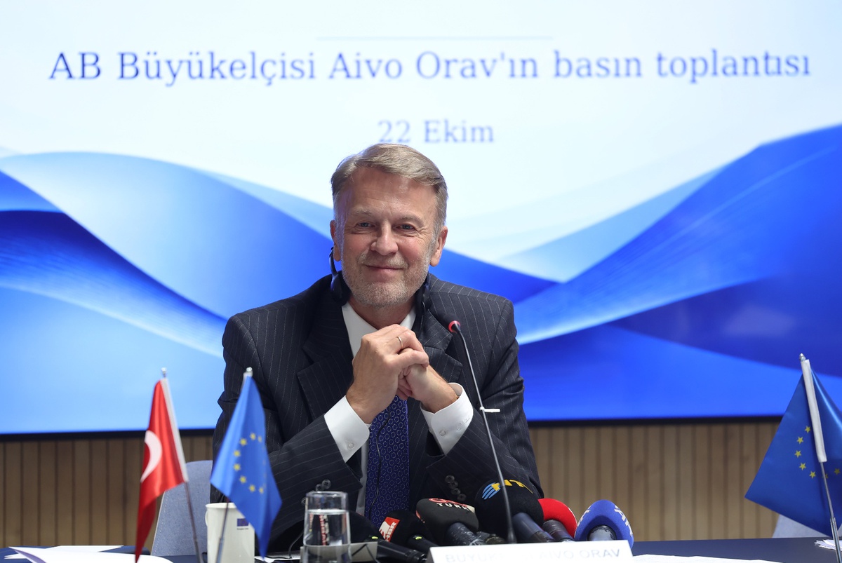 AB Büyükelçisi Orav, Türkiye raporunun birkaç hafta içinde yayımlanacağını söyledi
