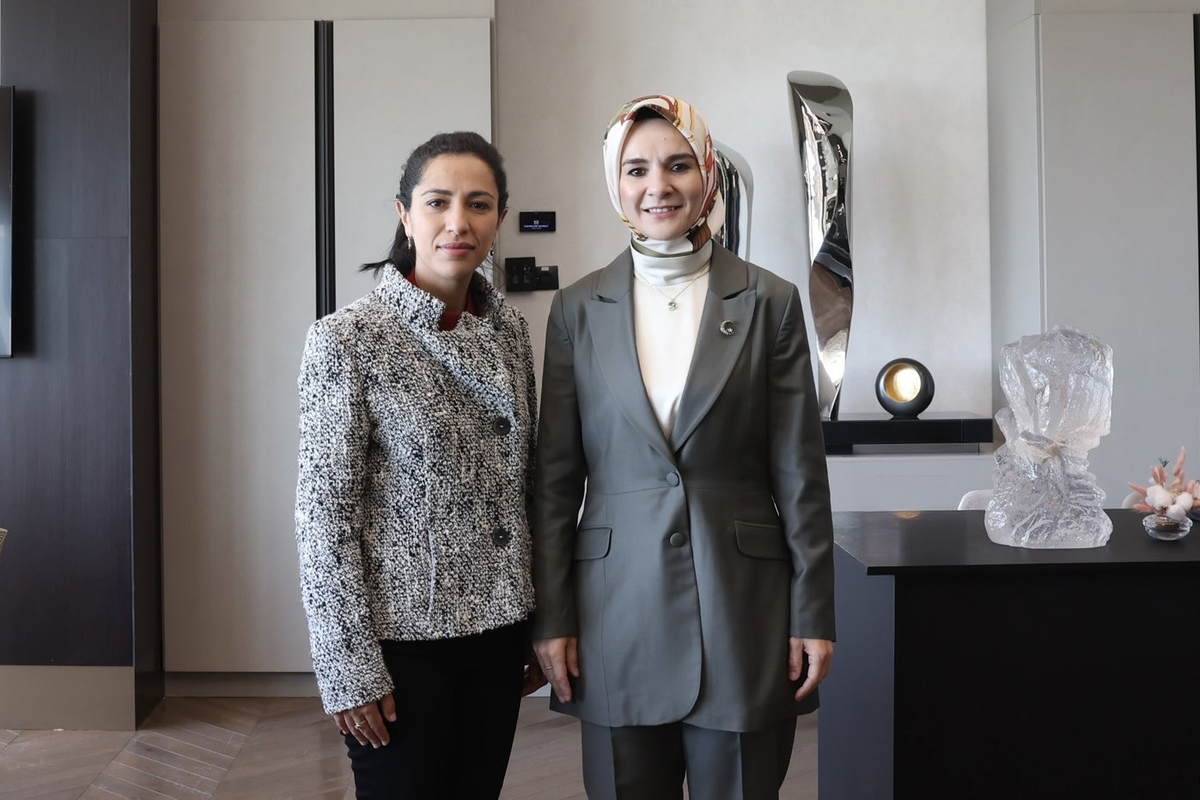 Aile Bakanı Göktaş, Özbekistan'da El Haïry ile çocukların dijital risklerini görüştü