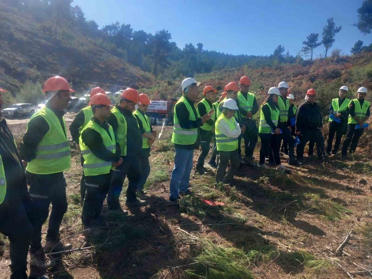 Akhisar'da orman personeline silvikültür ve ağaçlandırma eğitimi başladı
