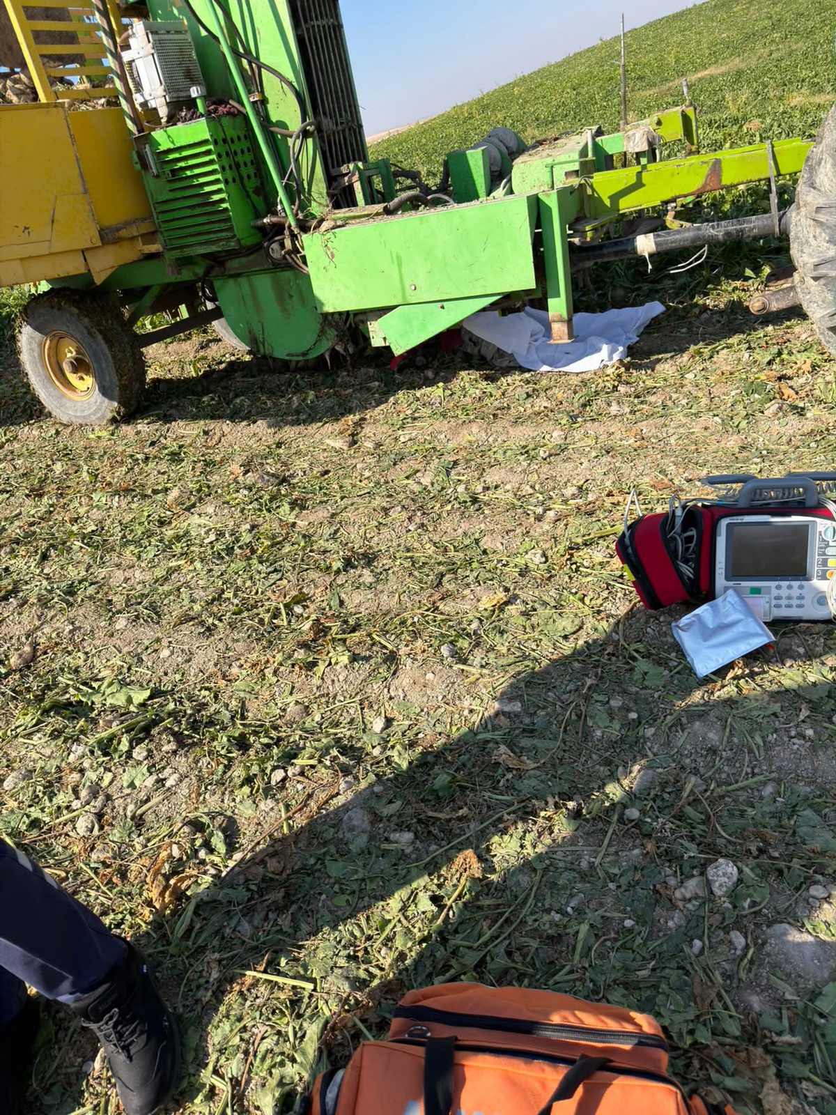 Polatlı'da pancar hasadında feci ölüm! 3 çocuk annesi Türkan Keskin makineye sıkıştı
