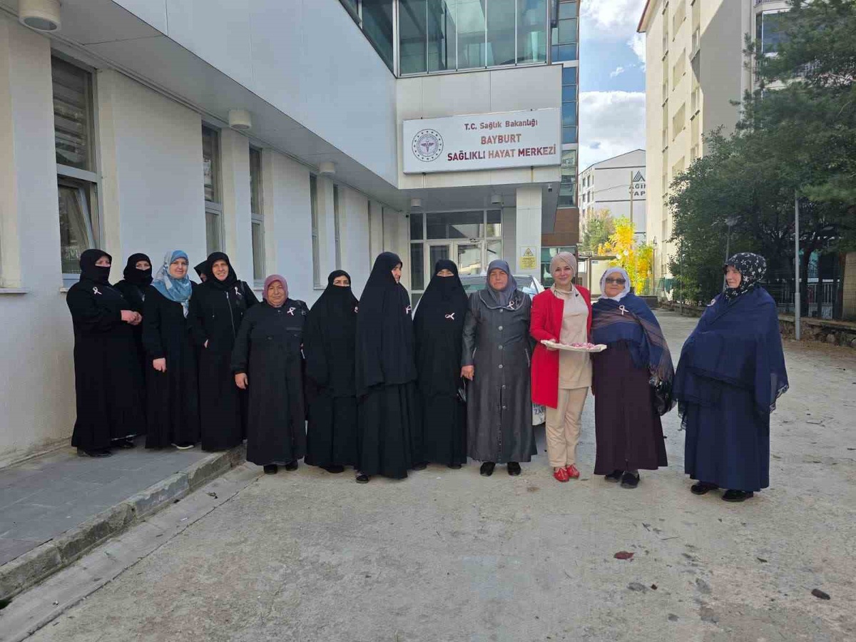 Bayburt'ta 3 köyden vatandaş kanser taraması için KETEM'e getirildi