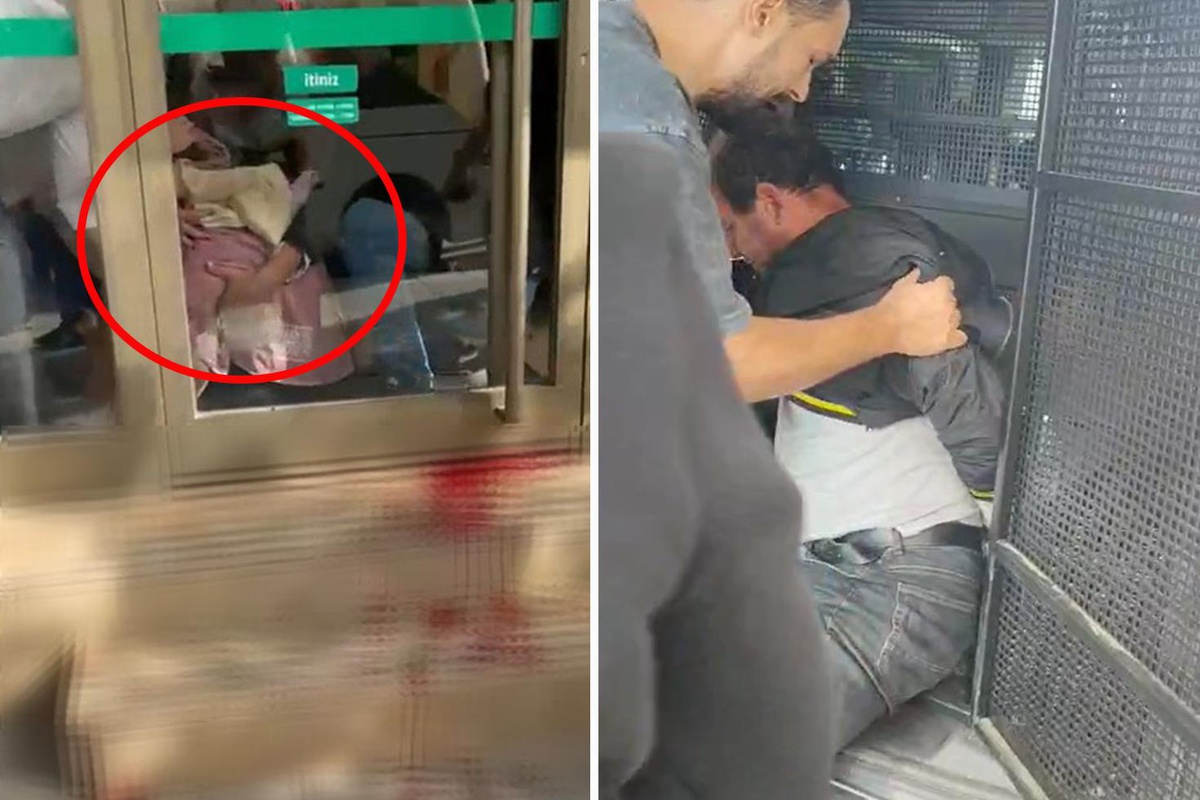 3,5 aylık hamile Berna, çalıştığı GSM bayisinde tahralı saldırıda ağır yaralandı