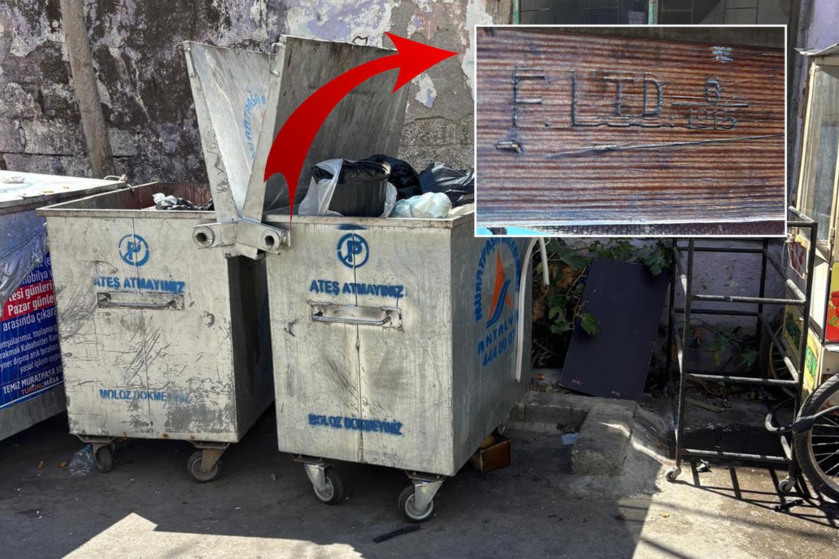 Zabıta memuru çöpte buldu orijinal çıktı! Benzeri İngiltere'de