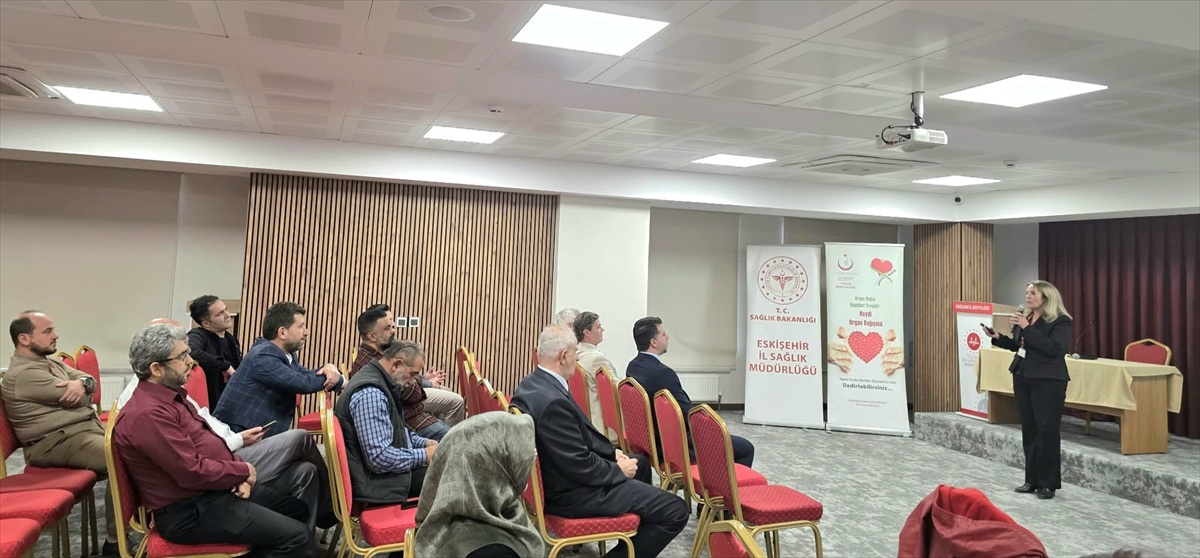 Eskişehir İl Müftülüğü personeline beyin ölümü ve organ bağışı anlatıldı