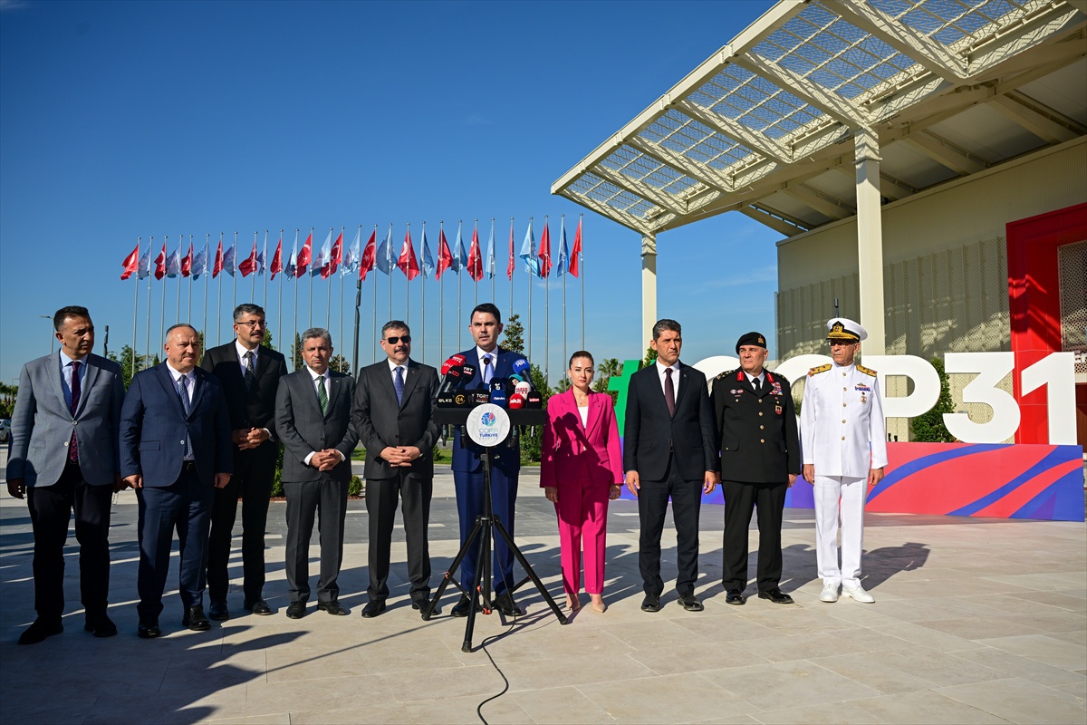 İçişleri Bakanı Çiftçi, Antalya'da COP31 alanında incelemelerde bulundu: