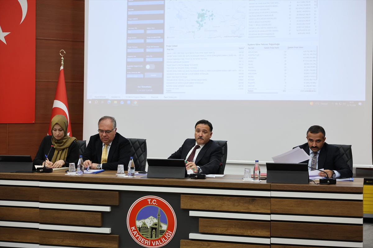 Kayseri İl Koordinasyon Kurulu 2026'nın dördüncü dönem toplantısını gerçekleştirdi