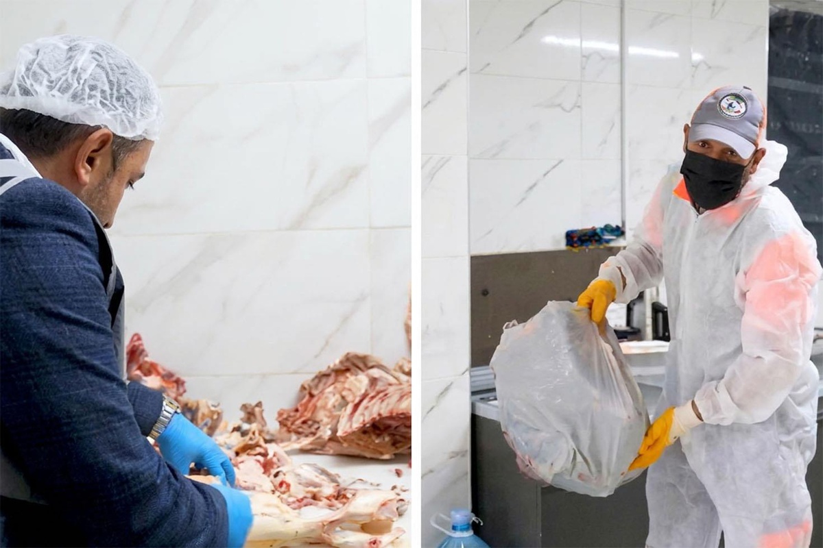 Mide bulandıran manzara! 15 ton bozuk et için akılalmaz savunma