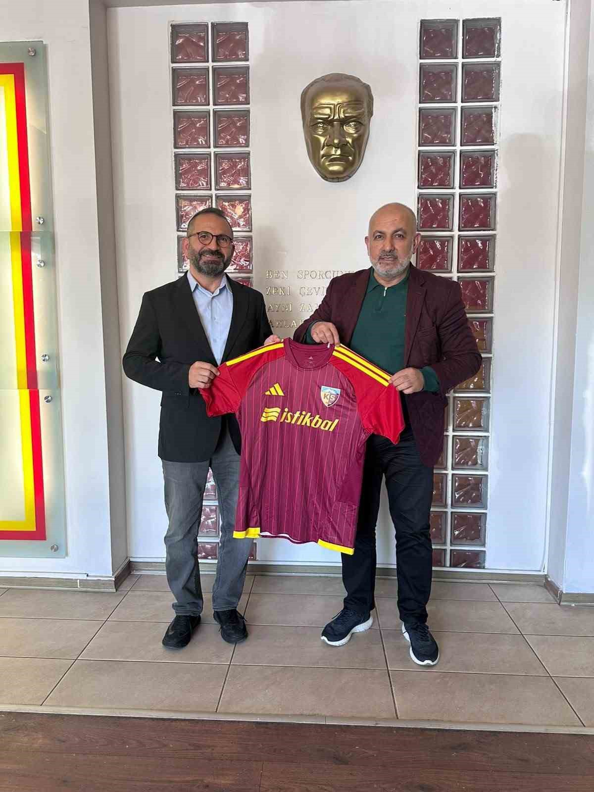 Optimar Yönetim Kurulu Başkanı Daşdemir'den Kayserispor Başkanı Çamlı'ya ziyaret