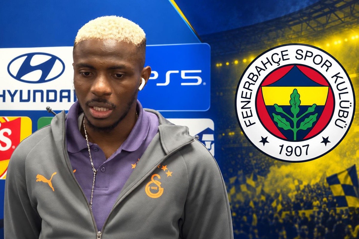 Osimhen'den bomba sözler: Galibiyet sonrası Fenerbahçe derbisini işaret etti