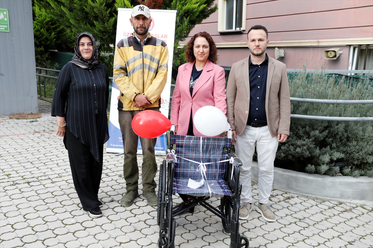 Samsun'da tehdit ve hakaret dosyasında taraflar tekerlekli sandalye bağışıyla uzlaştı
