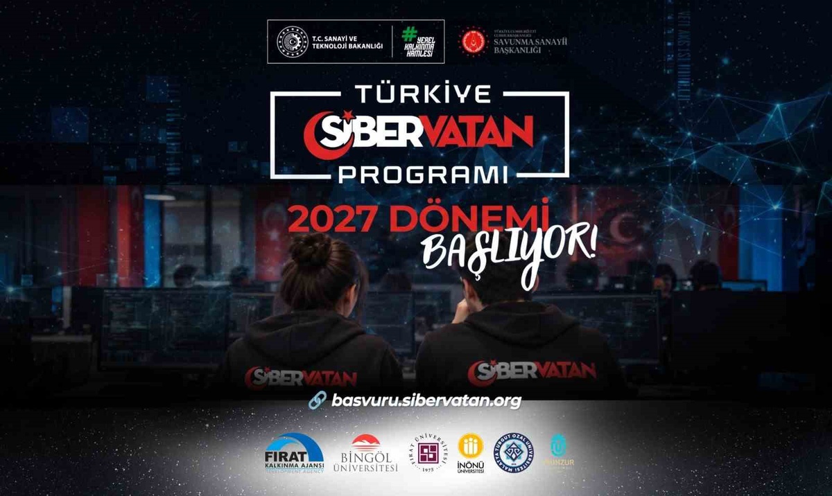 Siber Vatan Programı 2027 için 81 ilde başvurular 30 Ekim'e dek sürecek
