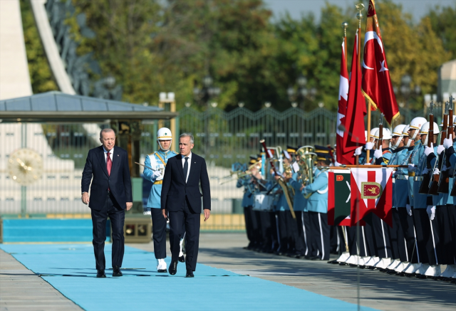 Kanada Başbakanı Carney Ankara'da resmi ziyaret