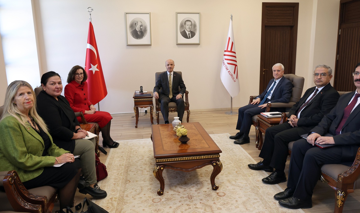 YÖK Başkanı Özvar, Going Global 2026 hazırlıklarını Büyükelçi Anderson ile görüştü