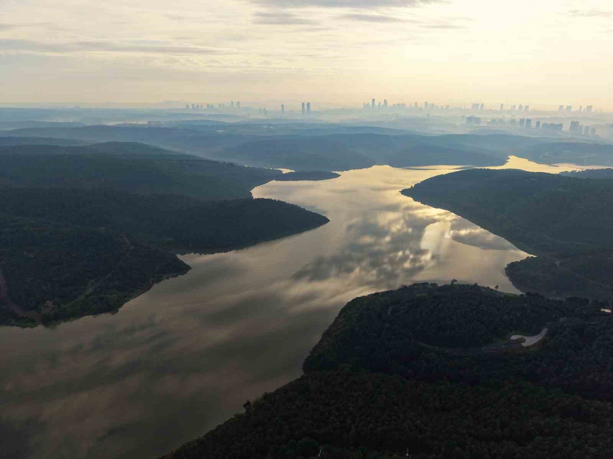 Alibey Barajı'nda doluluk yüzde 75,42'ye çıkınca Güzelce Kemeri suyla buluştu