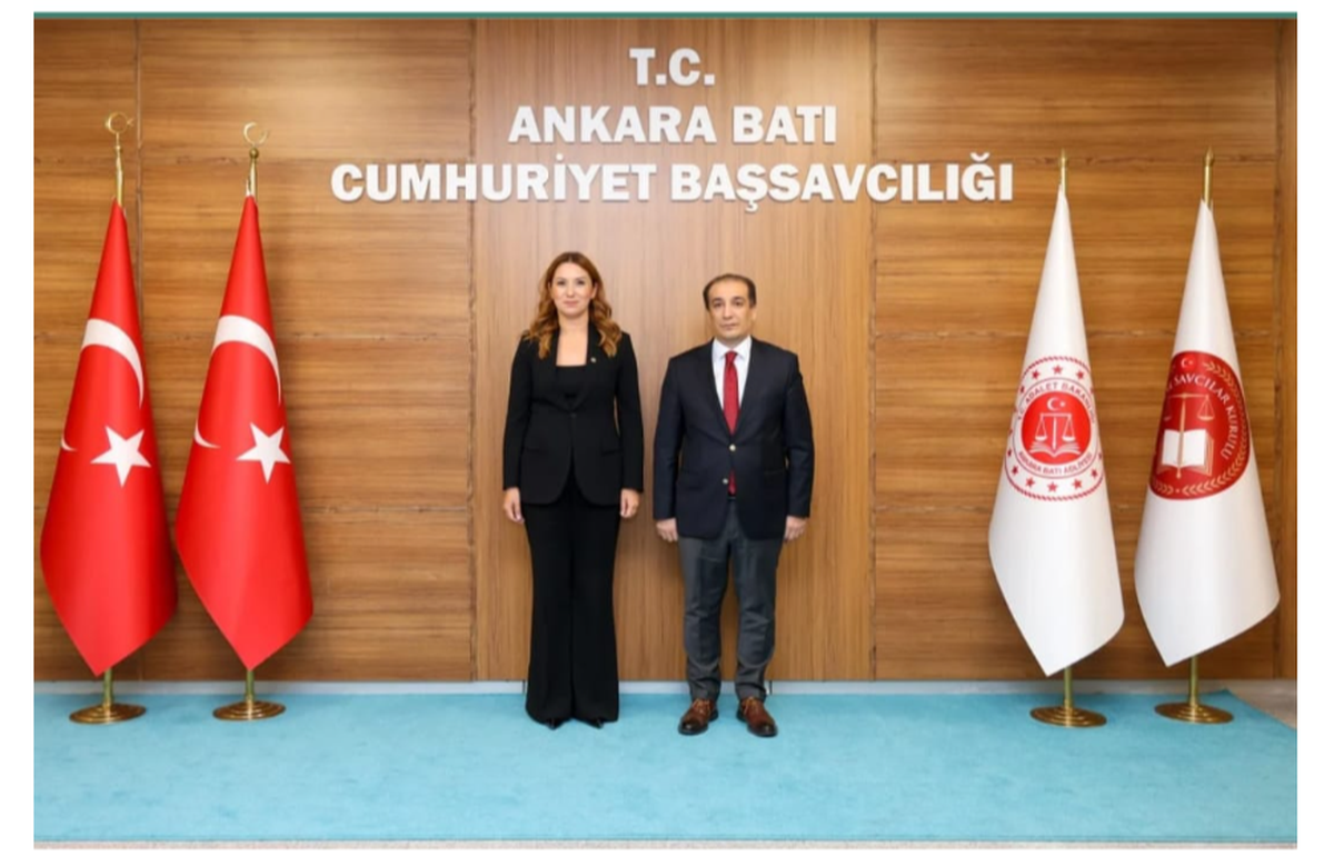 Ankara Barosu, adliyedeki yoğunluk ve fiziki koşulları Başsavcı Özcan'la görüştü