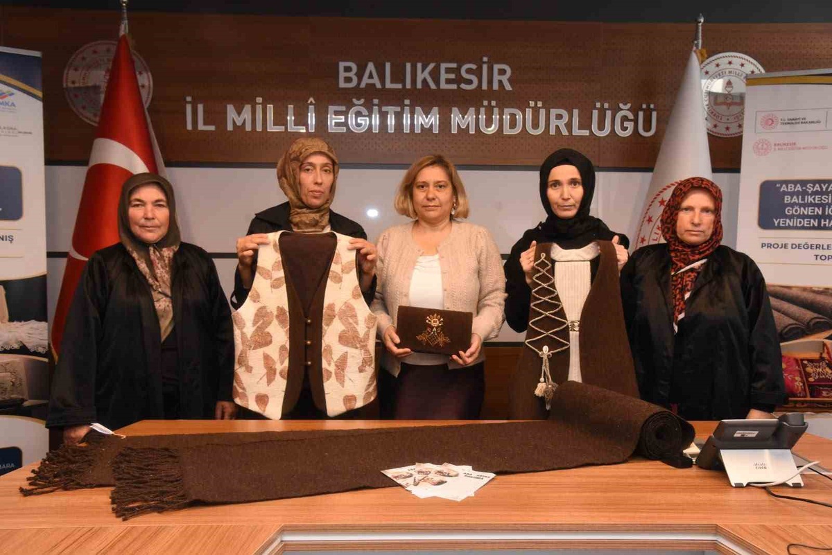 Balıkesir'de dört atölyeli el sanatları projesinin kapanış toplantısı yapıldı